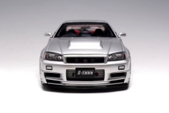 1/18 MOTORHELIX - NISSAN - SKYLINE GT-R NISMO Z-TUNE (BNR34) COUPE 1999 WITH ENGINE