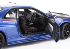 1/18 MOTORHELIX - NISSAN - SKYLINE GT-R (R34) NISMO CRS COUPE 2002 WITH ENGINE