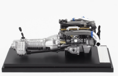 1/18 MOTORHELIX - NISSAN - SKYLINE GT-R (R34) NISMO CRS COUPE 2002 WITH ENGINE