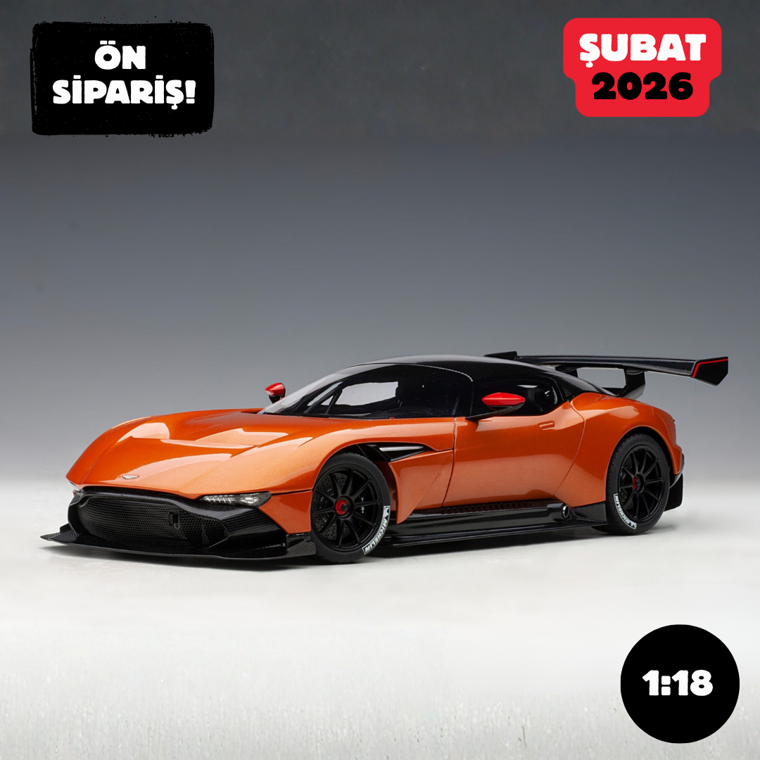 Ön Sipariş - 1/18 AUTOart Aston Martin Vulcan (Madagascar Orange) - 70264