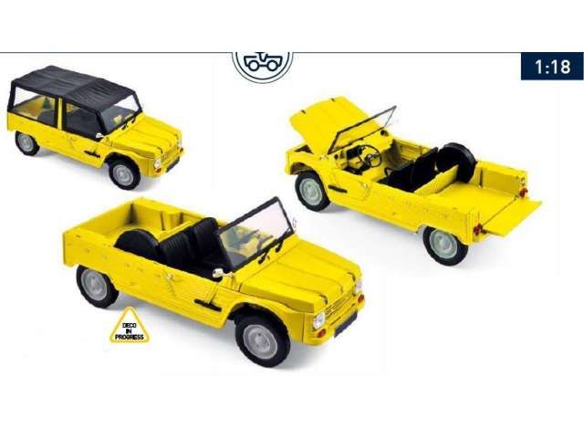 1983 Citroen Mehari, yellow