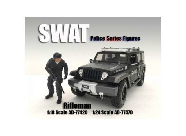1/18 *swat team* rifleman