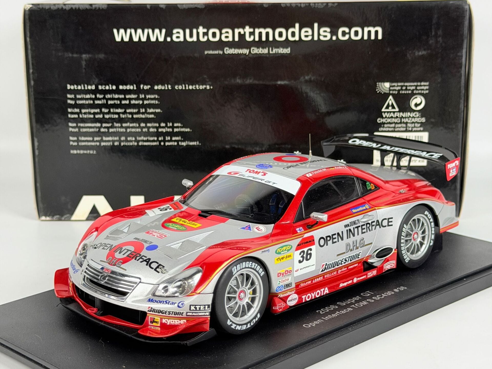 1/18 AUTOart Lexus SC430 Super GT 2006 - 80631