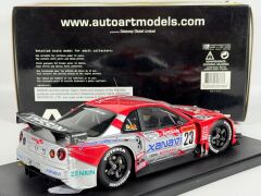 1/18 AUTOart NISMO NISSAN SKYLINE GT-R #23 JGTC GT500 CHAMPION XANAVI - 80377