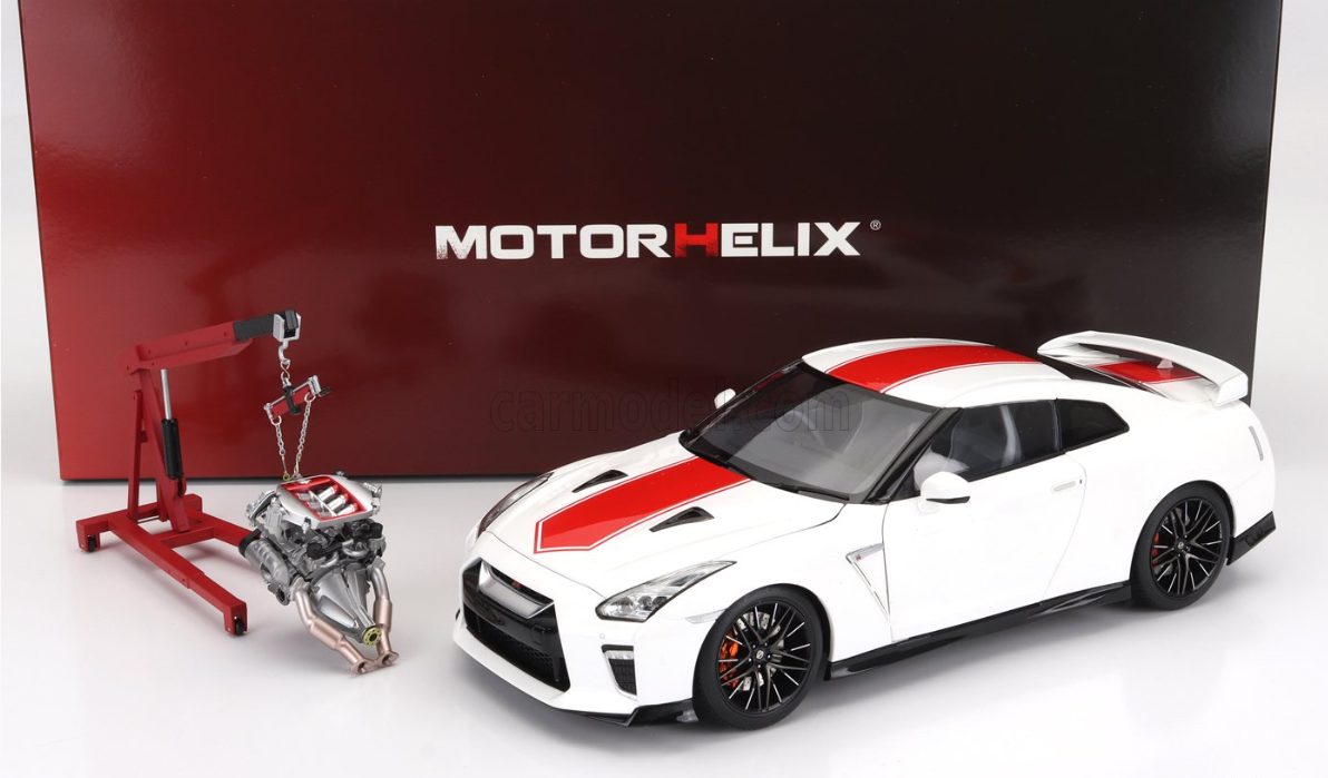 MOTORHELIX - NISSAN - SKYLINE GT-R (R35) WITH ENGINE AND ACCESSORIES 2016