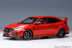 1/18 AUTOart Honda Civic Type R (FK8) 2021 (Flame Red) - 73223