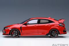 1/18 AUTOart Honda Civic Type R (FK8) 2021 (Flame Red) - 73223