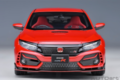1/18 AUTOart Honda Civic Type R (FK8) 2021 (Flame Red) - 73223