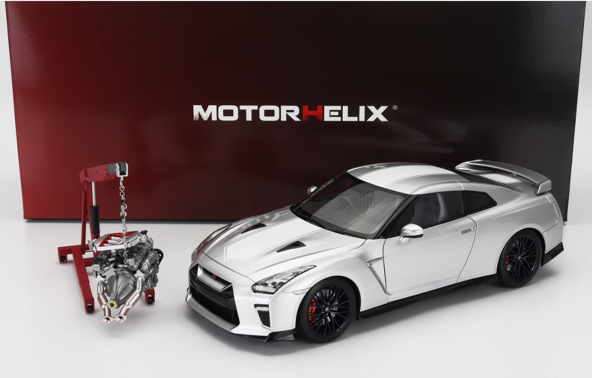 MOTORHELIX - NISSAN - SKYLINE GT-R (R35) WITH ENGINE AND ACCESSORIES 2016