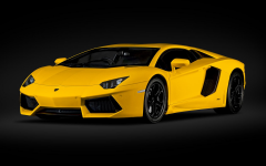 1/8 POCHER HK119 Lamborghini Aventador LP 700-4 Giallo Orion -  Kit