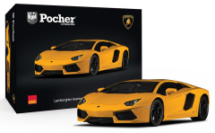 1/8 POCHER HK119 Lamborghini Aventador LP 700-4 Giallo Orion -  Kit