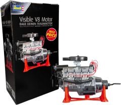 Revell 00460, Görünür V-8 Motor Model Kiti, boyasız
