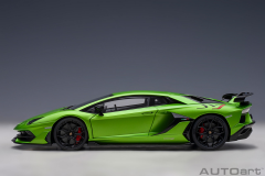 Ön Sipariş - 1/18 AUTOart Lamborghini Aventador SVJ (Verde Alceo) - 79178