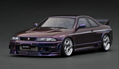 1/18 Ignition Model Nissan Skyline GT-R (R33) NISMO 400R (BCNR33) Purple Metallic