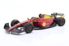 BBR-MODELS - FERRARI - F1-75 TEAM SCUDERIA FERRARI N 55 4th MONZA ITALY GP 2022 CARLOS SAINZ