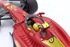 BBR-MODELS - FERRARI - F1-75 TEAM SCUDERIA FERRARI N 55 4th MONZA ITALY GP 2022 CARLOS SAINZ