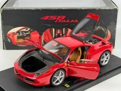 HATALI - 1/18 HOT WHEELS Ferrari 458 ITALIA RED - P9893
