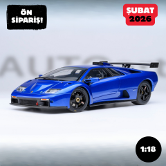Ön Sipariş - 1/18 AUTOart Lamborghini Diablo GTR (Monterey Blue) - 79135