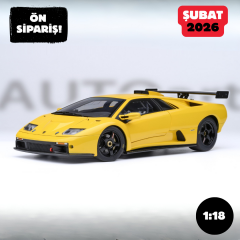 Ön Sipariş - 1/18 AUTOart Lamborghini Diablo GTR (Superfly Yellow) - 79138