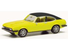 1/87 Ford Capri II with Vinyl roof, yellow