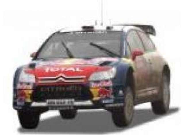 2009 Citroen C4 WRC Winner Rally GB Loeb/Elena