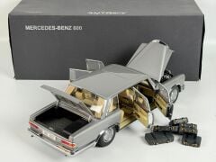 HATALI - 1/18 AUTOart Mercedes- Benz 600 SWB - Silver - 76191