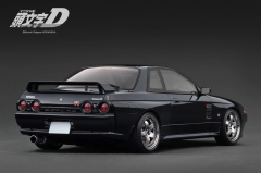 Ön Sipariş - 1/18 Ignition INITIAL D Nissan Skyline GT-R R32 V-Spec II (BNR32) Black - IG3544
