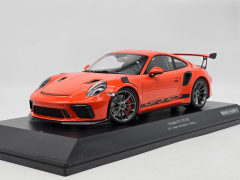 1/18 Minichamps Porsche 911 GT3 RS (991.2) Lava Orange - 155068225