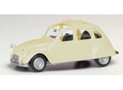 1/87 Citroen 2CV with Open Roof, beige