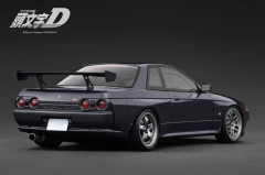 Ön Sipariş - 1/18 Ignition INITIAL D Nissan Skyline GT-R R32 (BNR32) Gun Gray Metallic - IG3545