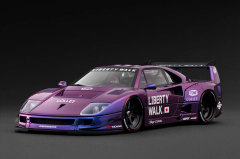 Ön Sipariş - 1/18 Ignition LB-WORKS 40 Ferrari F40 Purple Metallic - IG3790