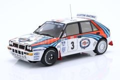 KYOSHO - LANCIA - DELTA HF INTEGRALE EVOLUZIONE MARTINI RACING N 3 WINNER RALLY TOUR DE CORSE 1992 D.AURIOL - B.OCCELLI