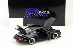 AUTOART - PORSCHE - 911 930 TURBO COUPE WANGAN MIDNIGHT BLACKBIRD 1986