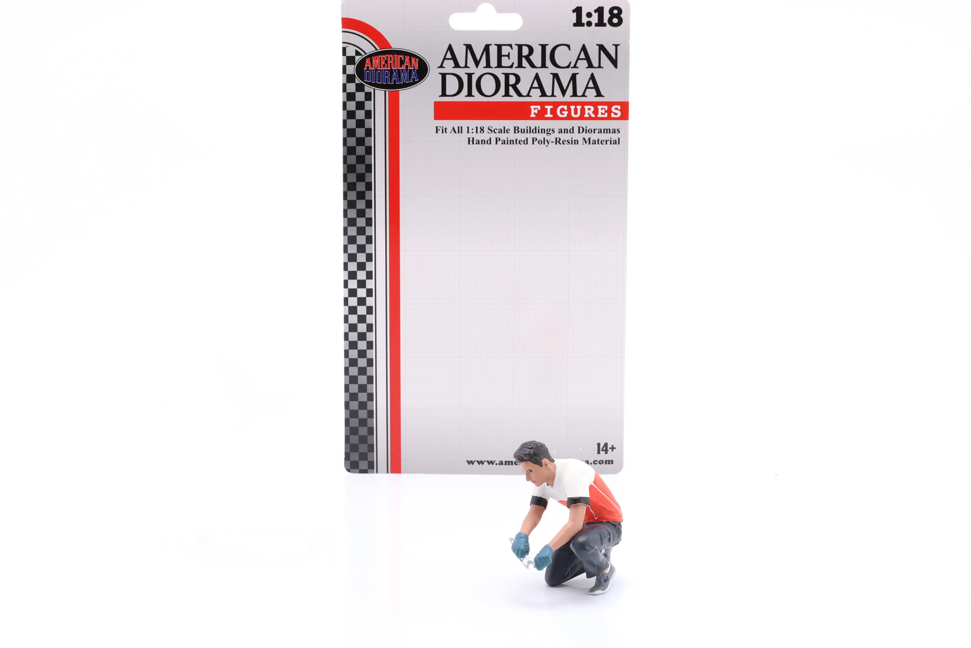 1/18 American Diorama Race Crew Figure #5 - AD19005