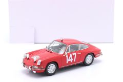 MATRIX SCALE MODELS - PORSCHE - 911S COUPE N 147 WINNER CLASS RALLY MONTECARLO 1965 HERBERT LINGE - PETER FALK