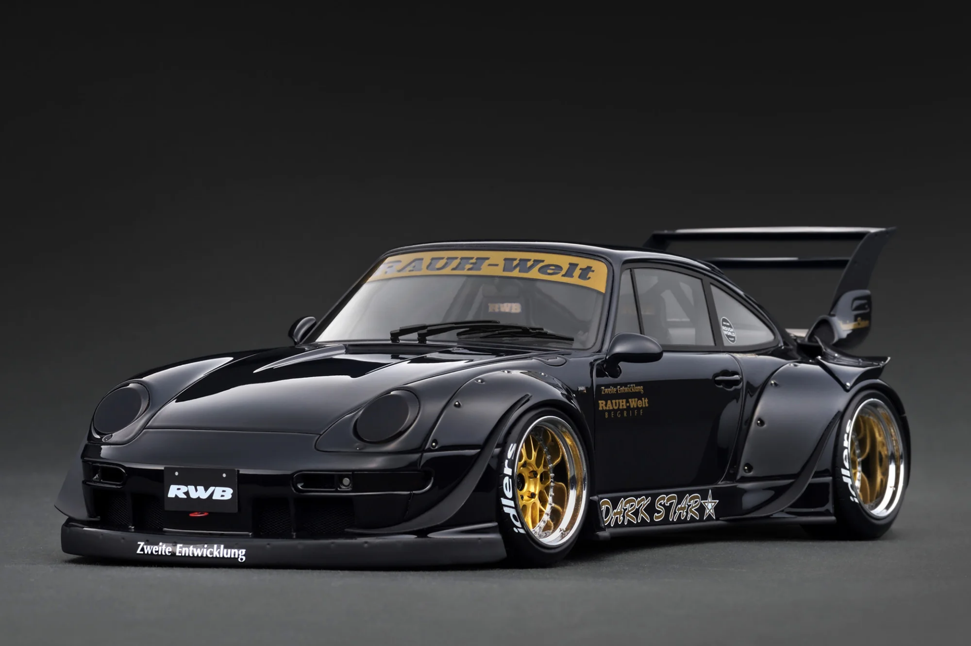 1/18 IGNITION MODELS - PORSCHE RWB 993 Black IG3625
