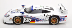 1/18 AUTOART PORSCHE 911 996 GT1 #25 LE MANS 1997 PIECE BOUTSEN WOOL - 89772