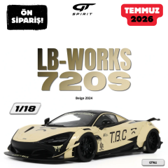 Ön Sipariş - 1/18 GT Spirit McLaren 720S LB Works, Beige - GT961