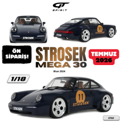 Ön Sipariş - 1/18 GT Spirit Porsche Strosek Mega 30, Blue - GT969