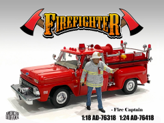 1/18 American Diorama Firefighters - Fire Captain - AD76318