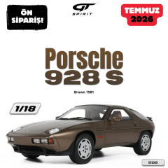 Ön Sipariş - 1/18 GT Spirit Porsche 928S, Brown - GT1005