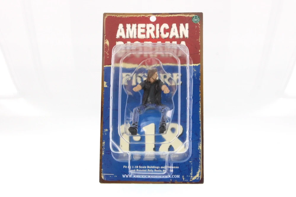 1/18 American Diorama BIKER - ACE - AD23865