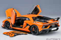 1/18 AUTOart Lamborghini Aventador SVJ (Arancio Atlas)