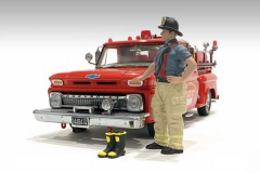 1/18 American Diorama ''Firefighters'' Getting Ready - AD76319