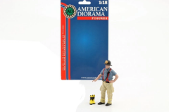 1/18 American Diorama ''Firefighters'' Getting Ready - AD76319