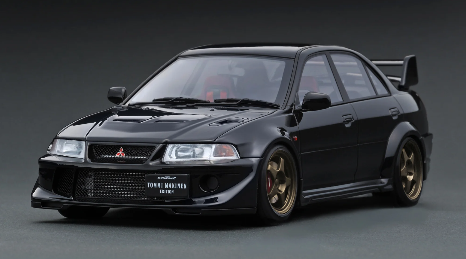 IGNITION MODELS - Mitsubishi Lancer Evolution VI GSR T.M.E (CP9A) BLACK IG3682