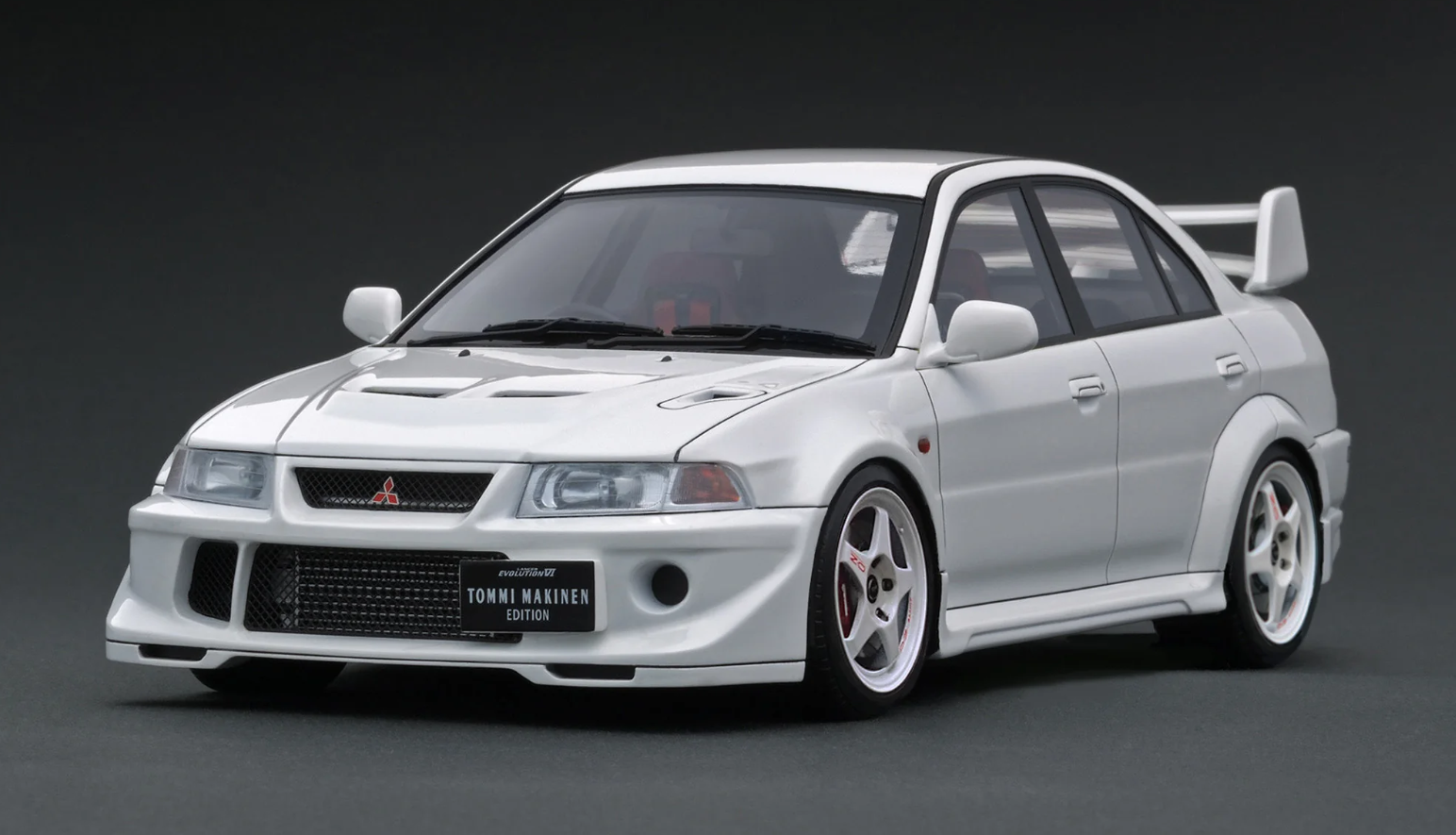 IGNITION MODELS - Mitsubishi Lancer Evolution VI GSR T.M.E (CP9A) White IG3683