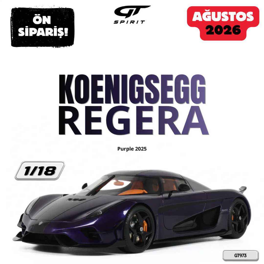 Ön Sipariş - 1/18 GT Spirit Koenigsegg Regera, Purple - GT973