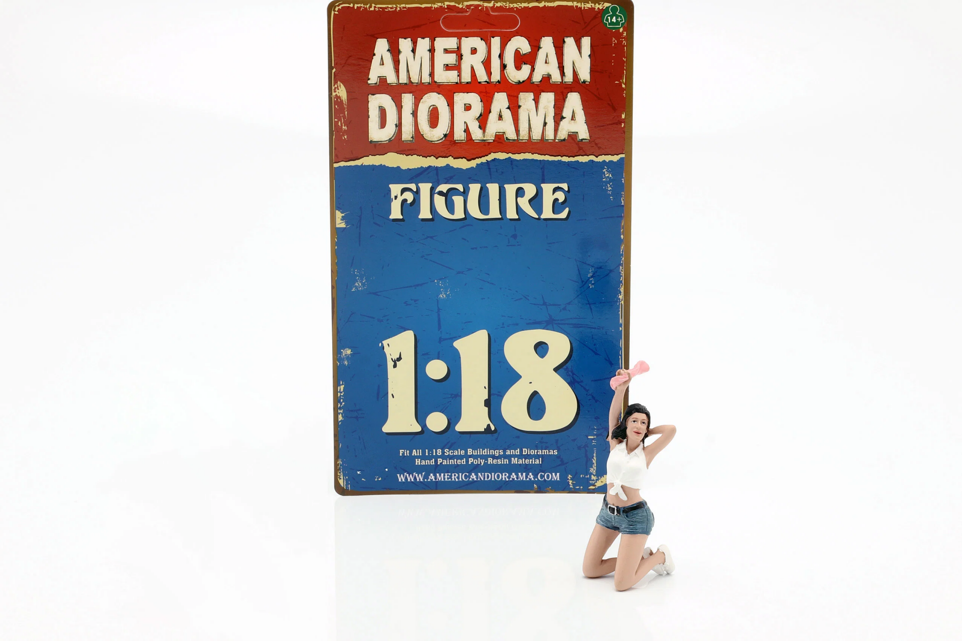 1/18 American Diorama Figur B Seated Couple IV - AD38220