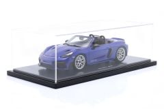 SPARK-MODEL - PORSCHE - 718 (982) SPIDER RS 2024 - CON VETRINA - WITH SHOWCASE